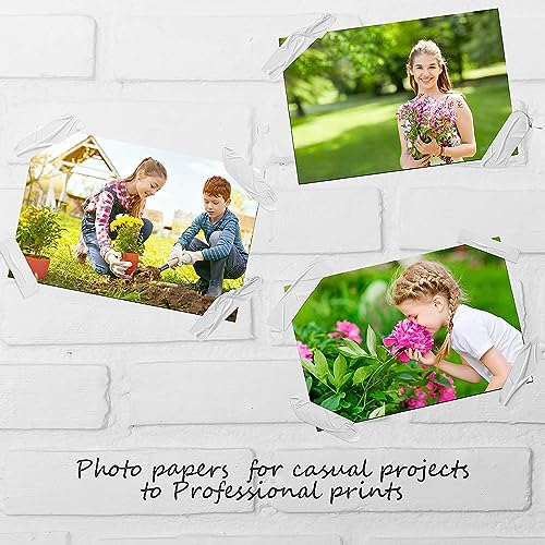 Image of BIGFALCON Premium 260 GSM 4R Size (4X6 inch) Matt (Luster) RC Resin Coated Waterproof Inkjet Photo Paper 50 Sheets for all Inkjet Printer (Pack of 1)