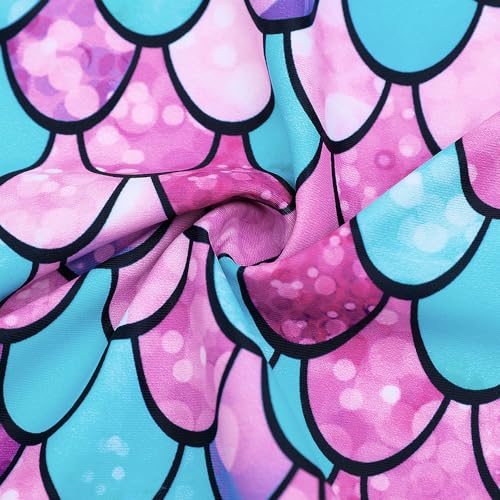 Traje de baño para niñas con protección UV de manga larga 5