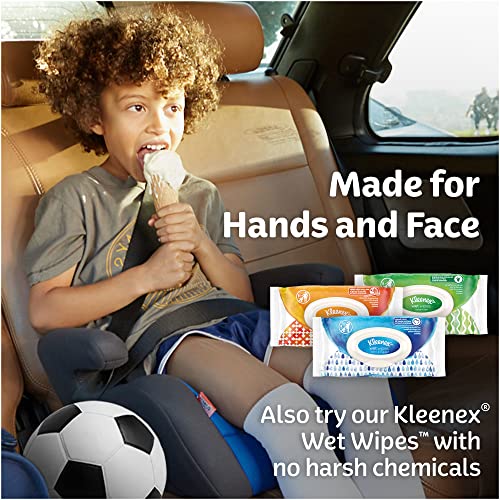 Image of Kleenex Ultra Soft Facial Tissues, 4 Cube Boxes, 65 Tissues per Box (260 Total Tissues)