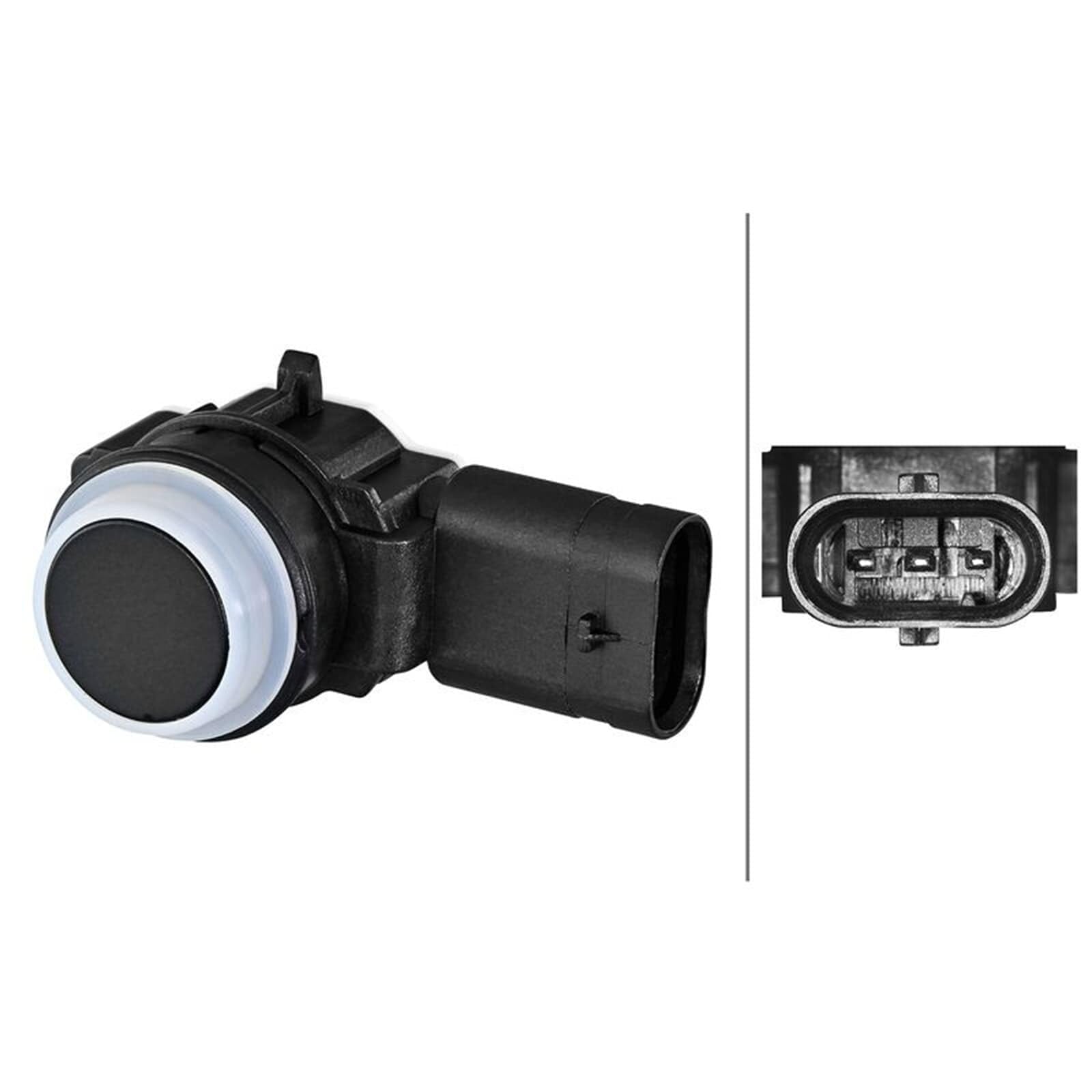 HELLA 6PX 358 270-391 Sensore, Assistenza parcheggio - 3a... poli