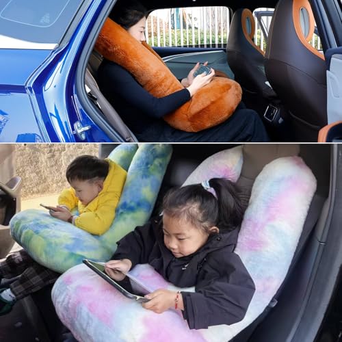 Image of FHSGGP Travel Pillow Car Travel Sleep Support Pillow