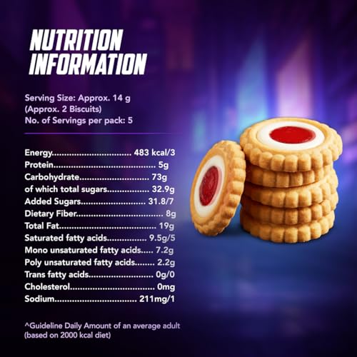 Image of Britannia JimJam Pops - Crunchy Open Cookie with Vanilla creme and Jammy Center| 70 gm | A new Way to savour creme bisuits