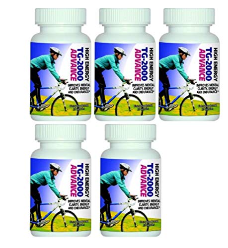 Nature's BodyCare Suplemento para controle de peso TG-2000 ADVANCE, pacote com 5 frascos