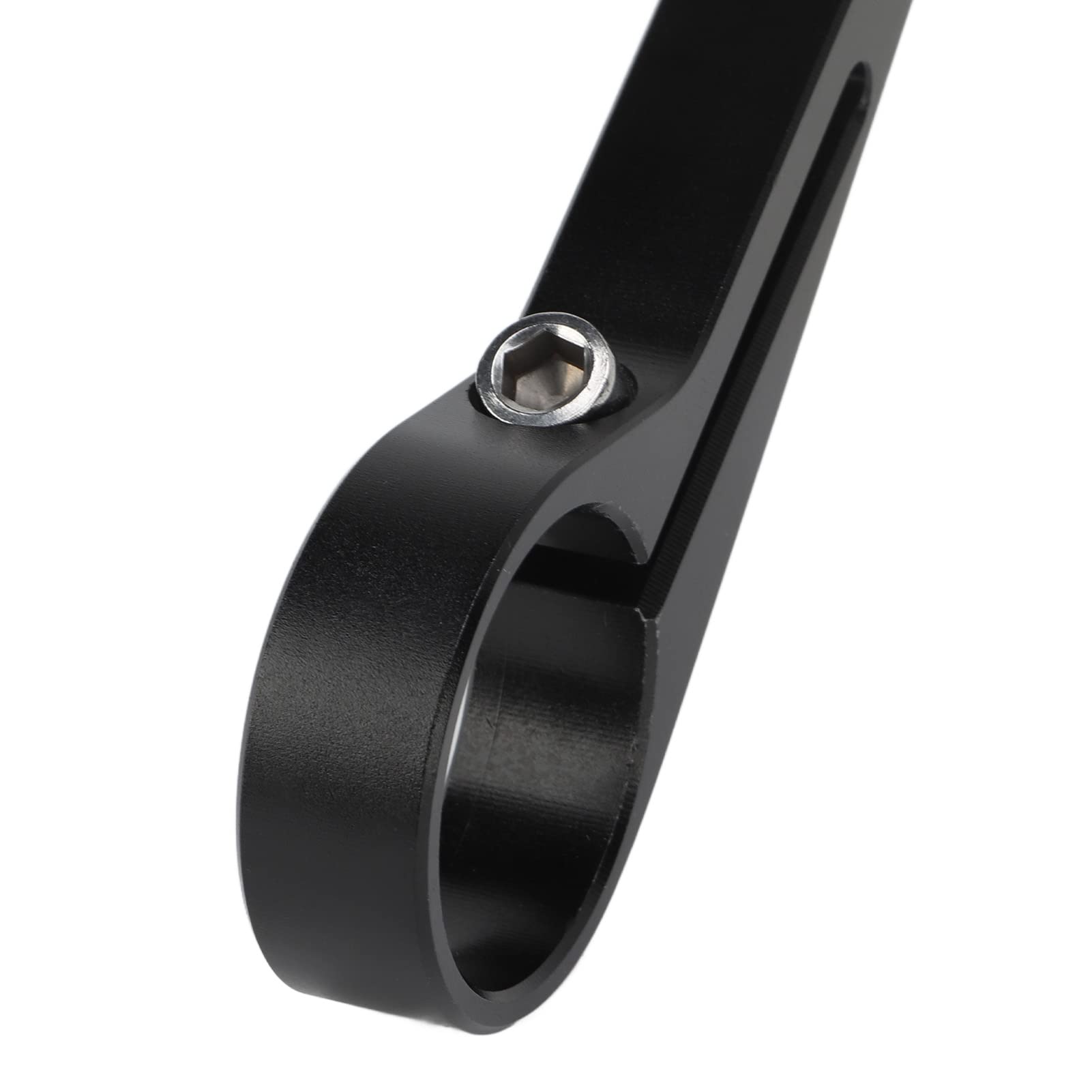 Lusterka Wsteczna, Aluminiowa Para Aluminium CNC Para Motocyklowy Luster (Czarna biała)
