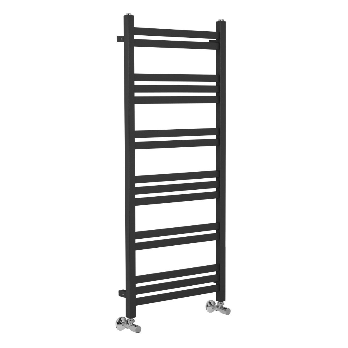 Warmehaus Designer Bathroom Heated Warming Towel Rail Radiator Rad Square Ladder Style 1200 x 500 mm Grey
