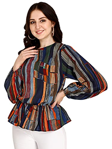 Image of DHRUVI TRENDZ Women Women Tops | Tops for Women | Tops for Jeans for Women | Rayon Tops for Women | Tops for Women | Western Tops for Women Stylish