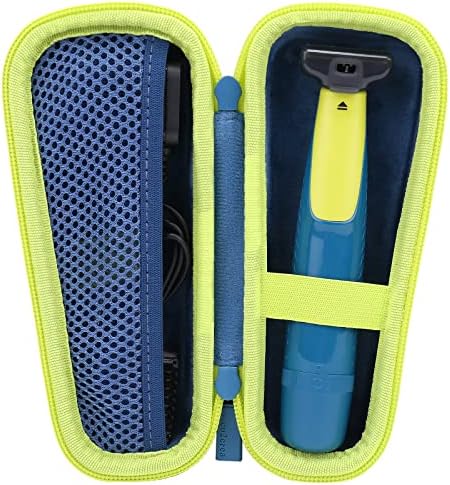 co2CREA Hard Case Replacement for Philips OneBlade First Shave Teen Hybrid Electric Shaver QP2515/49