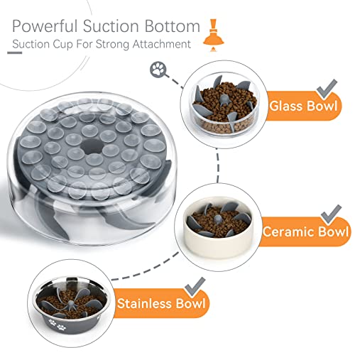 PETTOM Hundenapf Slow Feeder, Anti Schling Napf Hund, Interessanter Interaktiver Futternapf Fressnapf Hund, rutschfest Fressnapf zur Langsameren Nahrungsaufnahme, Hunde Fressnäpfe für Hunde Zubehör - Image 4