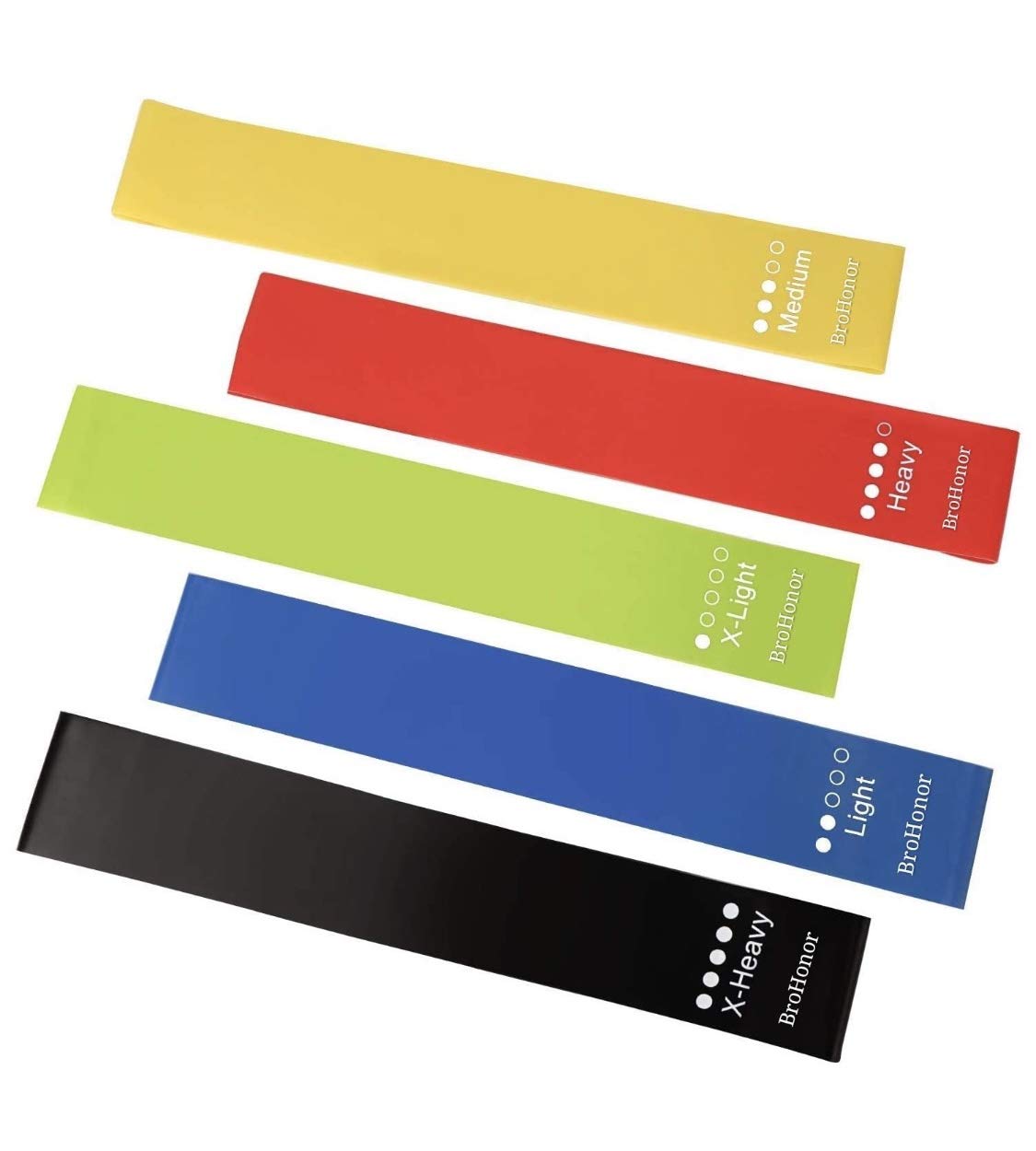 Resistance Bands, Resistance Exercise Bands Set of 5 for Legs and Glutes, Home Fitness, Stretching,Physical Therapy, Pilates Flexbands,Workout Bands (B089STGSJ8) Amazon Price History, Amazon Price Tracker