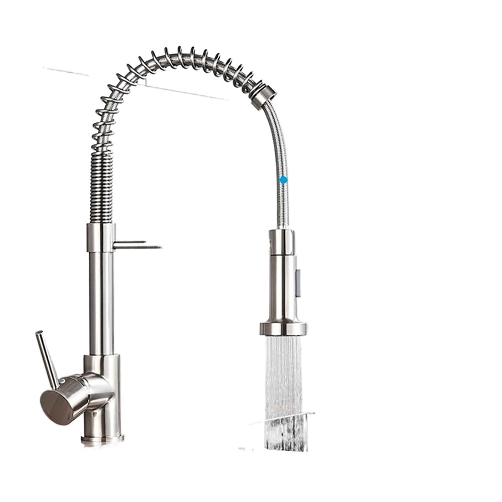 Kitchen Faucet Deck Mounted Mixer Tap 360 Degree Rotation Stream Sprayer Nozzle Kitchen Sink Cold Taps