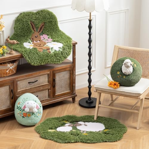 Tapete decorativo Phantoscope Sheep Flower 25.5x39 in miniatura 5