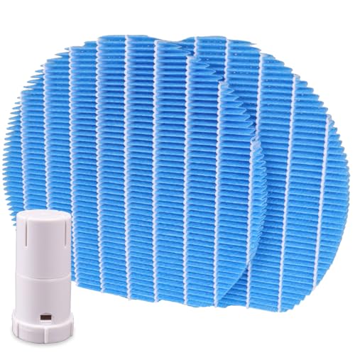 Bilibal FZ-L75MF 加湿フィルター KI-LX75 KI-PX75 KI-RX75 KI-NS50 KI-RS50 KI-NS50 KI-RX70 KI-PX70 加湿空気清浄機用 フィルター 枠なし と FZ-AG01K1 Ag+ イオンカートリッジ 抗菌99.9%以上 2点セット