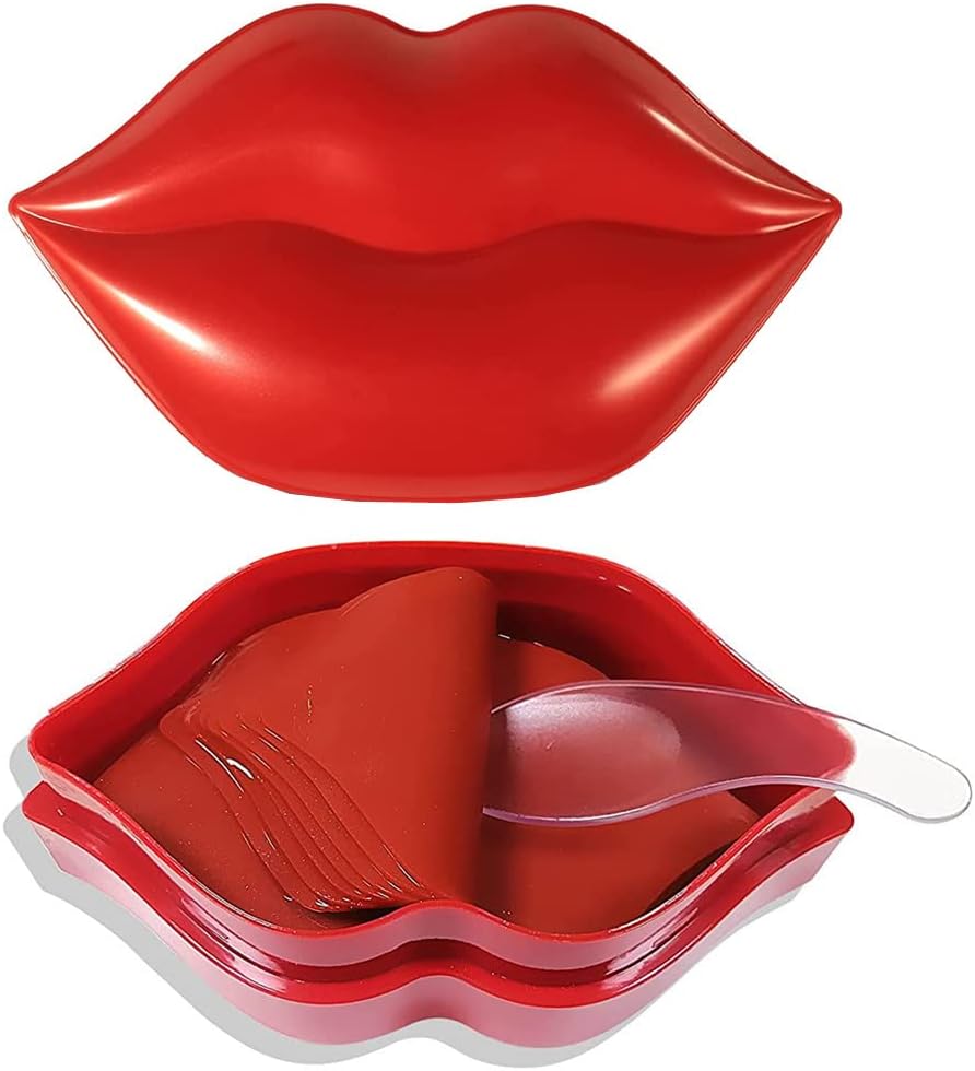 Mysense 20Pcs Moisturizing Lip Mask,Plump Dry Lips Reduces Lip Lines