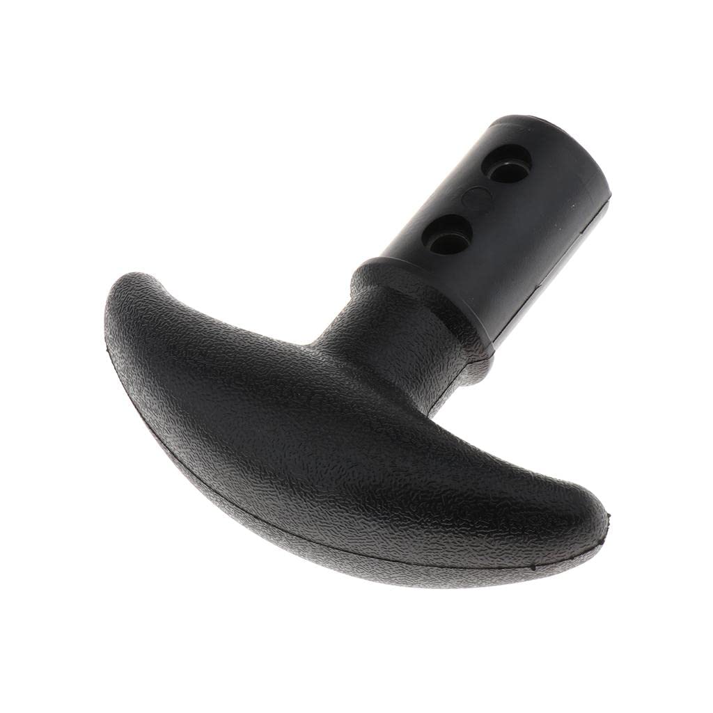 2 Piezas Empuñadura de para Kayak Cabezal de Mango para Accesorio de Navegación Protector Antideslizante Portátil Adecuado para Kayak Canoa