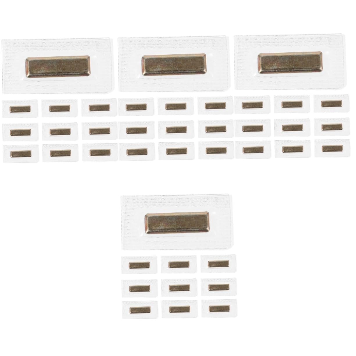 GLEAVI 40 Piezas Broches magnéticos botones magneticos botones magnéticos cartera imanes para cortinas botón magnético imanes para cierre de bolso hebilla oculta hebilla de botón bolsas