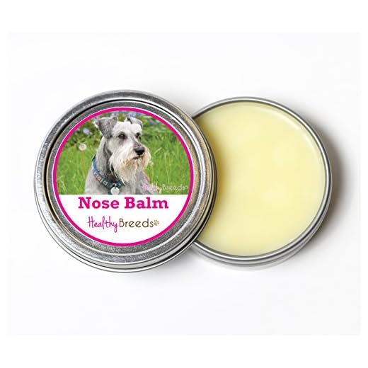 Healthy Breeds Miniature Schnauzer Dog Nose Balm 2 oz