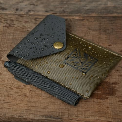 Rite in the Rain Monsoon On-the-Go Wallet, 3 3/8” x 3 ¾”, TPU fabric, Pen Holder (No. C971)4