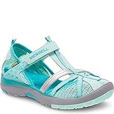 Merrell girls Hydro Monarch Water Sandal, Turquoise 1.0, 13 M US Little Kid