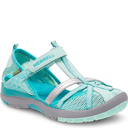 Merrell girls Hydro Monarch Water Sandal, Turquoise 1.0, 13 M US Little Kid