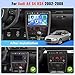 2+64G Android 15 Car Stereo for Audi A4 S4 RS4 (B6 B7) 2004-2008 Wireless Carplay Android Auto, Realdio 9“ Touch Screen Car Radio with Bluetooth EQ GPS WiFi FM/RDS Backup Camera MIC