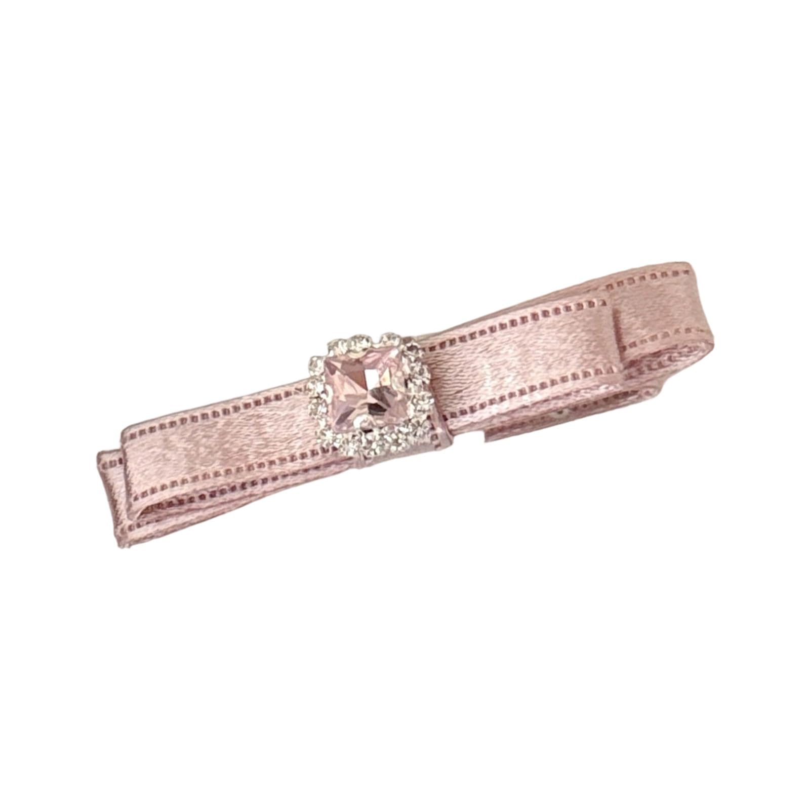 YUXITA Elegant Rhinestones Hair Clip With Secure Accent Multi Purpose Design For Daily Wear And Special Occasion