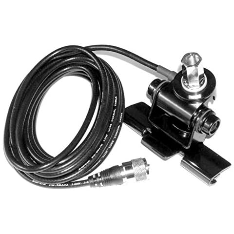 OPEK AM-204-7-SM Trunk Lip Antenna Mount w / 3/8″ X 24T Connector Cover