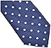 Stacy Adams Men's Satin Dot Tie Set, Navy, One Size
