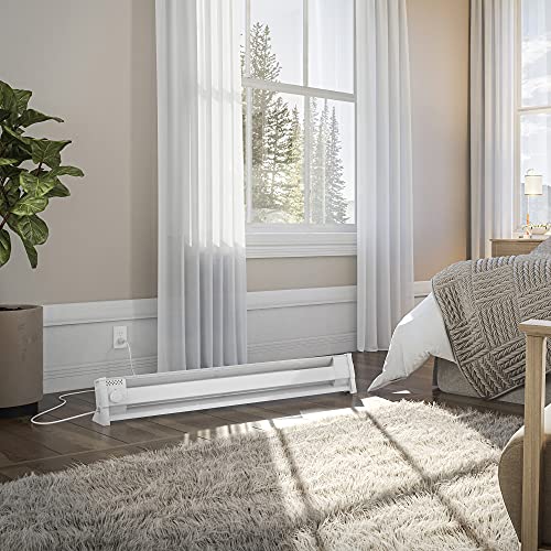 Cadet F Series 49" Portable Electric Baseboard Heater (Model: 4P1500W, Part: 05601), 5120 Btu, 120 Volt, 1500 Watt, White #TOP5
