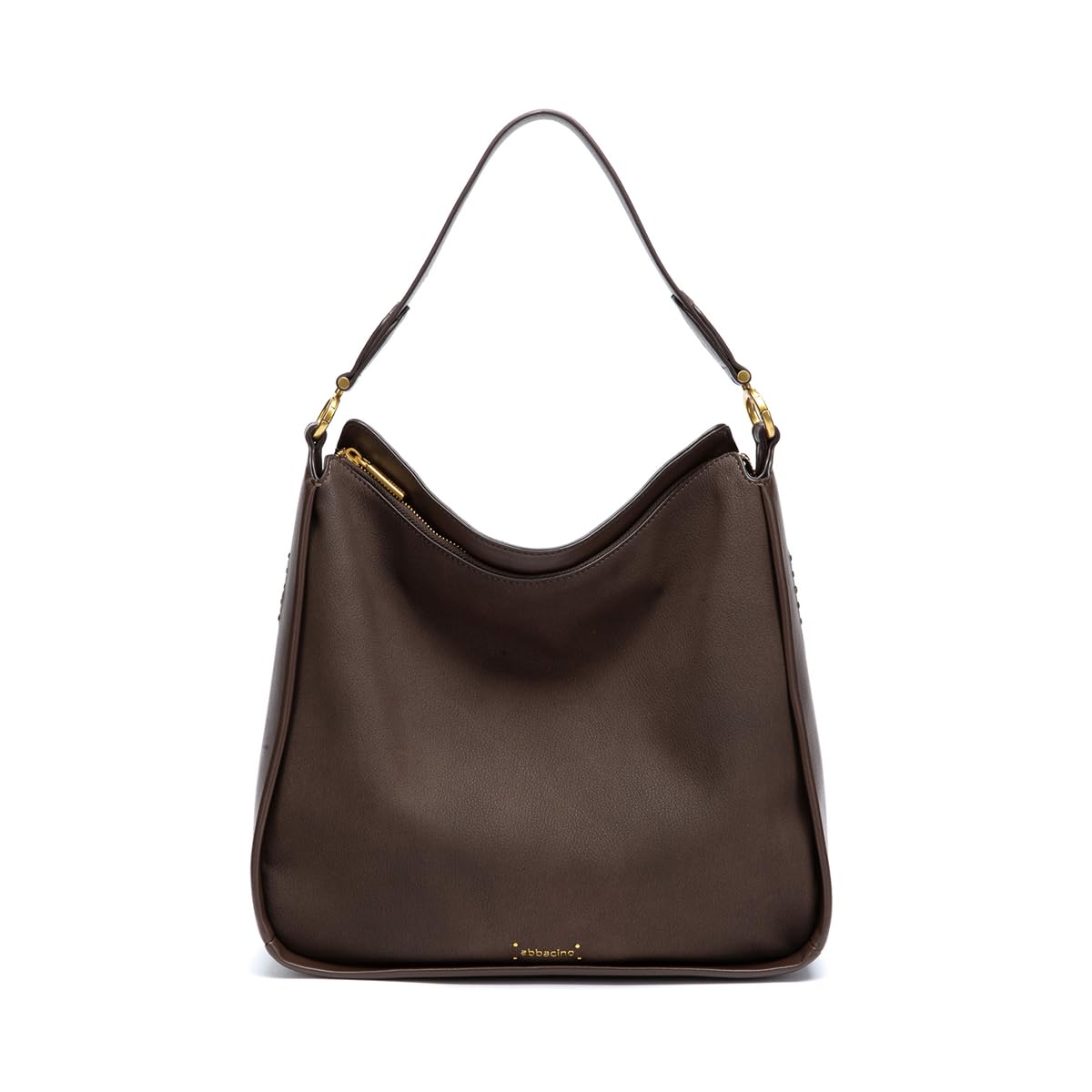 Abbacino Bolso de hombro en materiales reciclados marrón Marrones