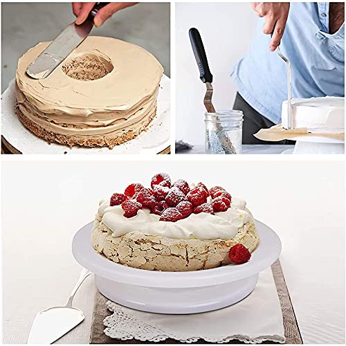Espátula de Confeiteiro Curva Angular Degrau Tamanho Grande 32cm