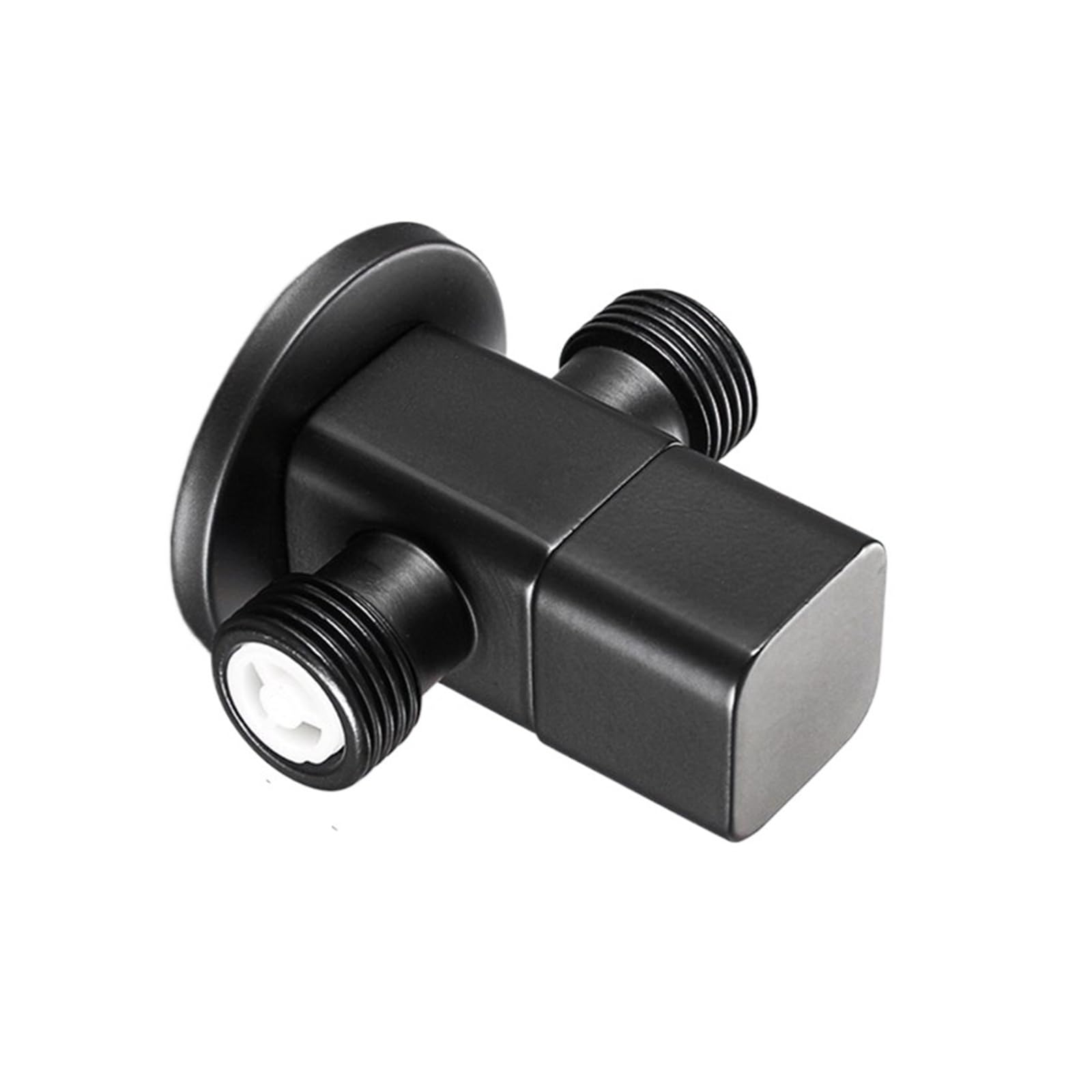Bvhisehp B Lack Rass Universal Angle Valve Hot Cold Water Control Stop Valve(B)