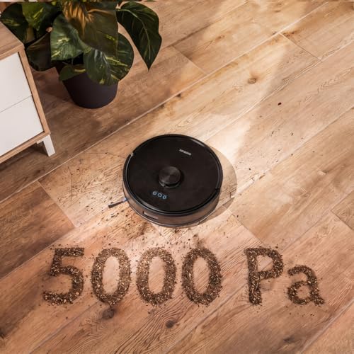 Cecotec Saugroboter Conga Y50 X-Treme Neo. Laser-Navigation, Absaugstation, 5000 Pa, 12 Wochen Unabhängigkeit, Multifunktionsbürste… – Ansicht 4