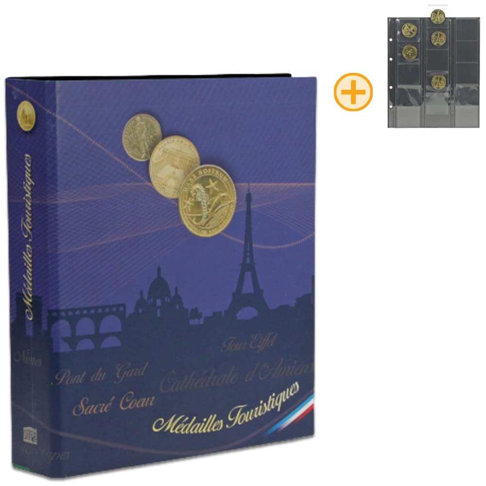 Classeurs à Spirales - Monnaie De Paris - 48 Médailles - SAFE