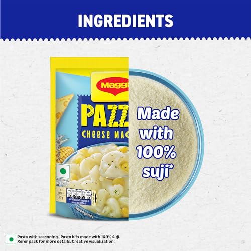 Maggi Pazzta Cheese Macaroni Family Saver Pack Pouch, 140 g