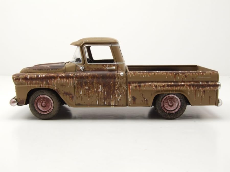 Motormax 1958 Apache Fleetside Pickup 1:24 Modelo Diecast miniatura 3