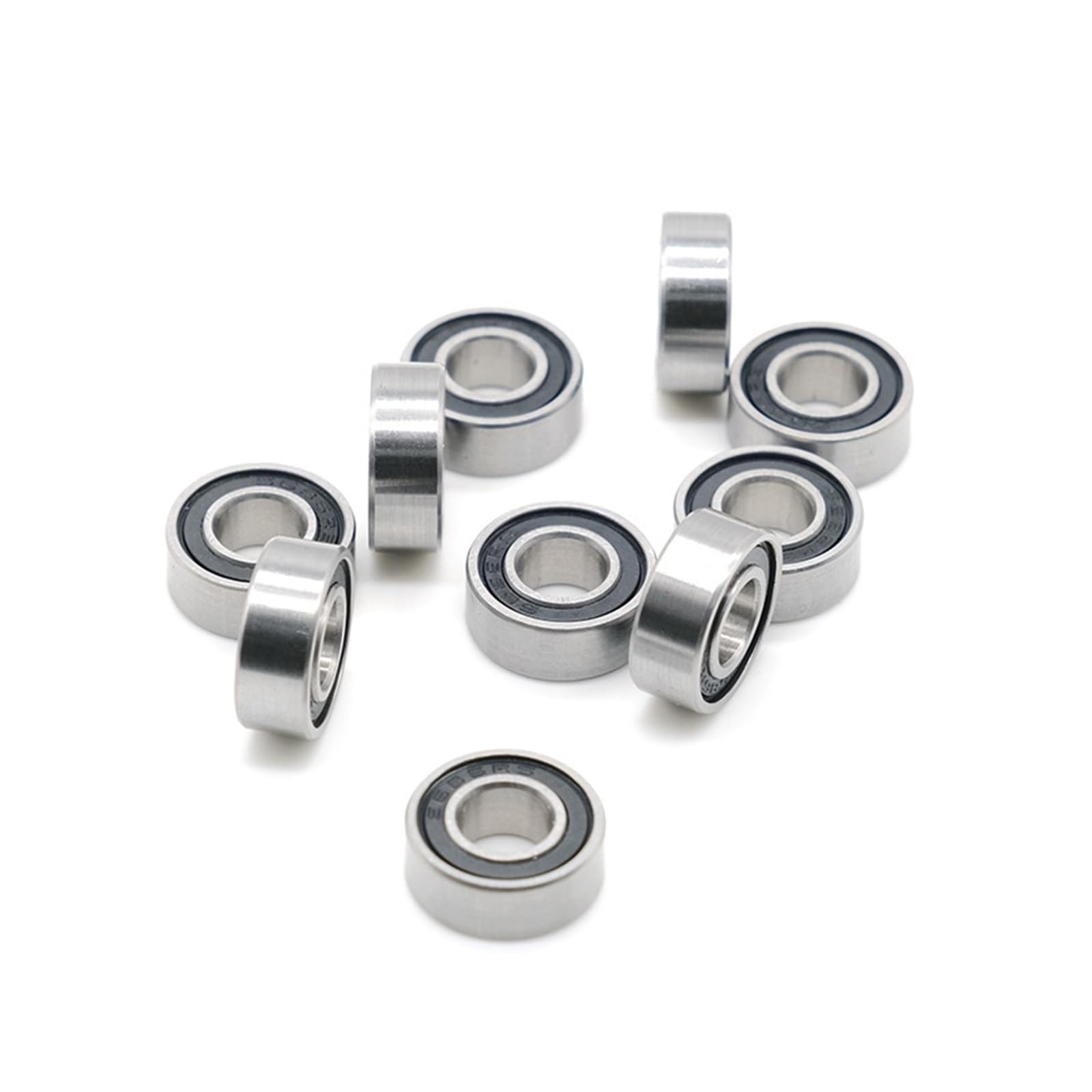 10pcs S686 2RS Bearings 6x13x5mm ABEC-7 Stainless Steel Bearings