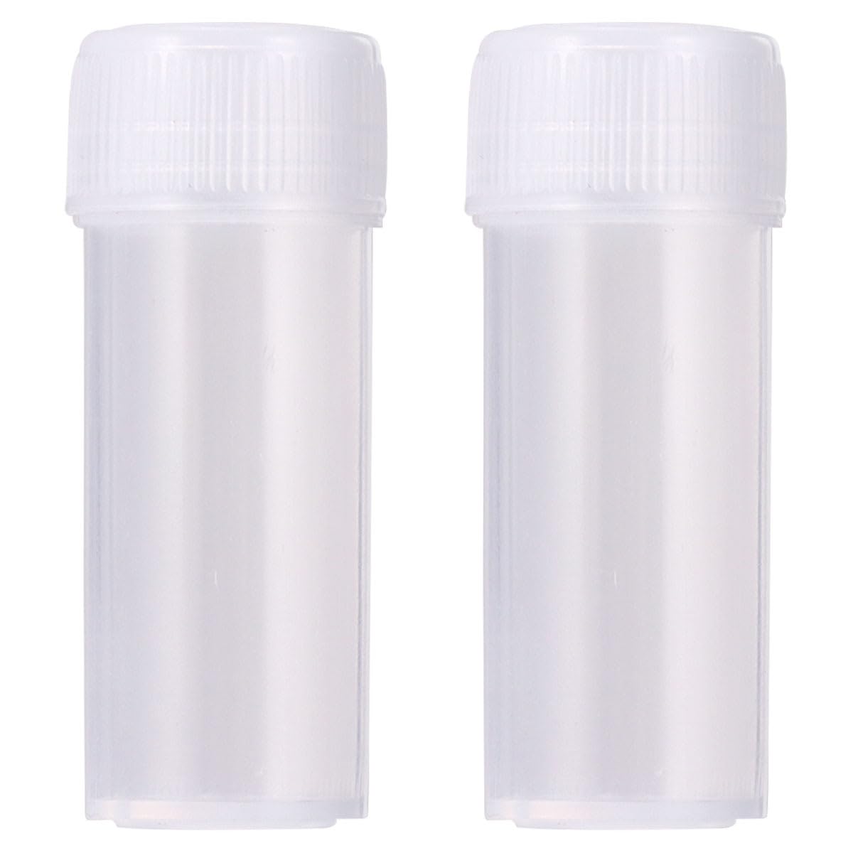 ULDIGI 50Pcs Transparent Storage Tubes for Cross Stitch DIY Sewing Needles - Bottles and Container for Organizing and Holding Needlework