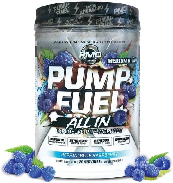 PMD Sports Pump Fuel All in Medium Stim Pre Workout