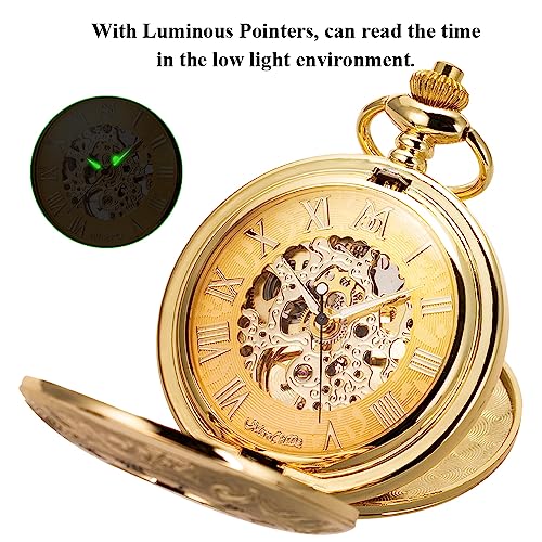 ManChDa-Mechanical-Roman-Numerals-Dial-Skeleton-Pocket-Watches-with-Gift-Box-and-Chains-for-Mens-Women