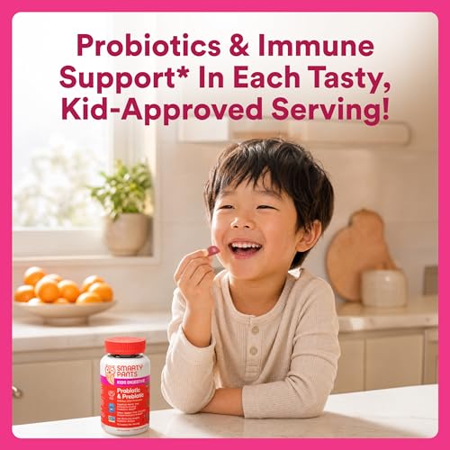 SmartyPants Kid Probiotic & Prebiotic Gummies, Gut Health Supplement, 60 Ct - image 8