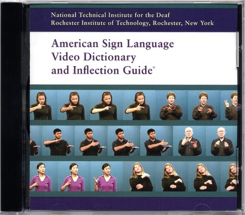 ASL Dictionary and Inflection Guide, RIT NTID 2010 Edition, Mac & Windows Compatible