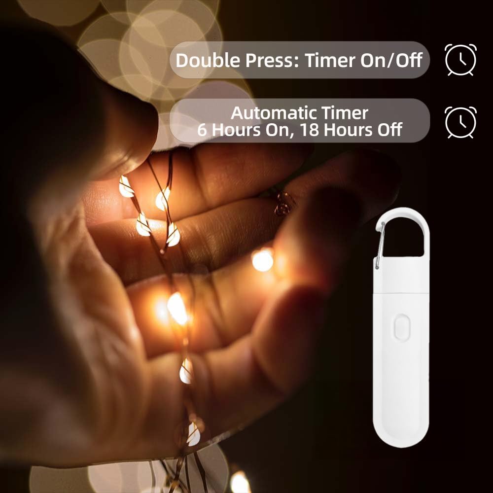 Feuerwerk Lichter, 240LEDS/480 LEDs USB-betriebene hängende Feuerwerklichter mit 8 Modi, Fernbedienung, Draht hängende Feuerwerk Lichter für Garten Hof Baum Dekor Weihnachtsdekoration (4)