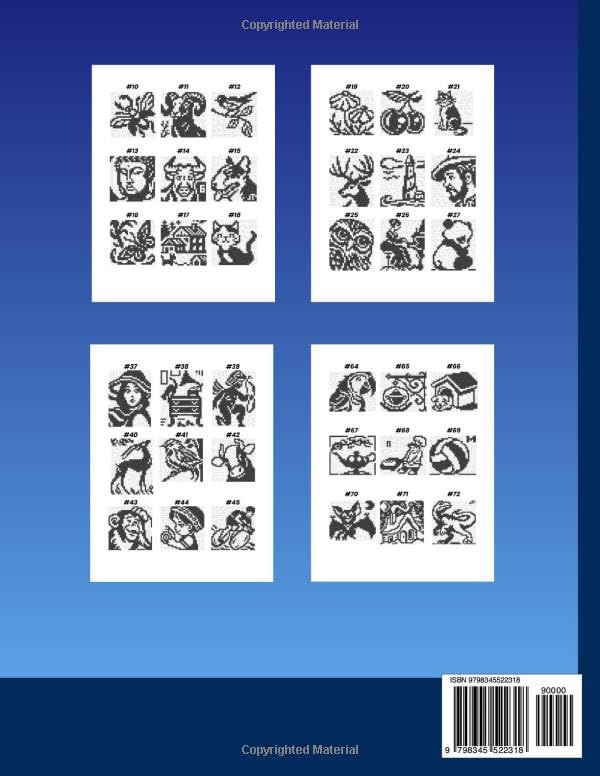 "Fill-a-Pix Puzzle Book: Reveal Hidden Pictures with Logic and Strategy": "Also Known as Mosaic Puzzles, Pixel Puzzle, and Picture Logic - A Fun Challenge for Fill a Pix Puzzle Lovers of All Ages" - Image 2