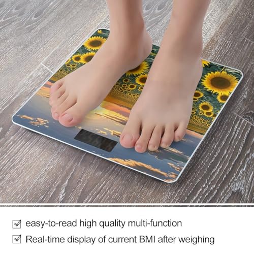 Báscula Digital de Baño con Pantalla LCD y Vidrio Templado miniatura 5
