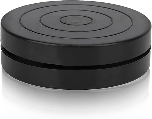 Rueda de escultura, rueda pequeña de 4.5 pulgadas, rueda giratoria de cerámica, herramienta de cerámica para proyectos de pulverización de pintura y