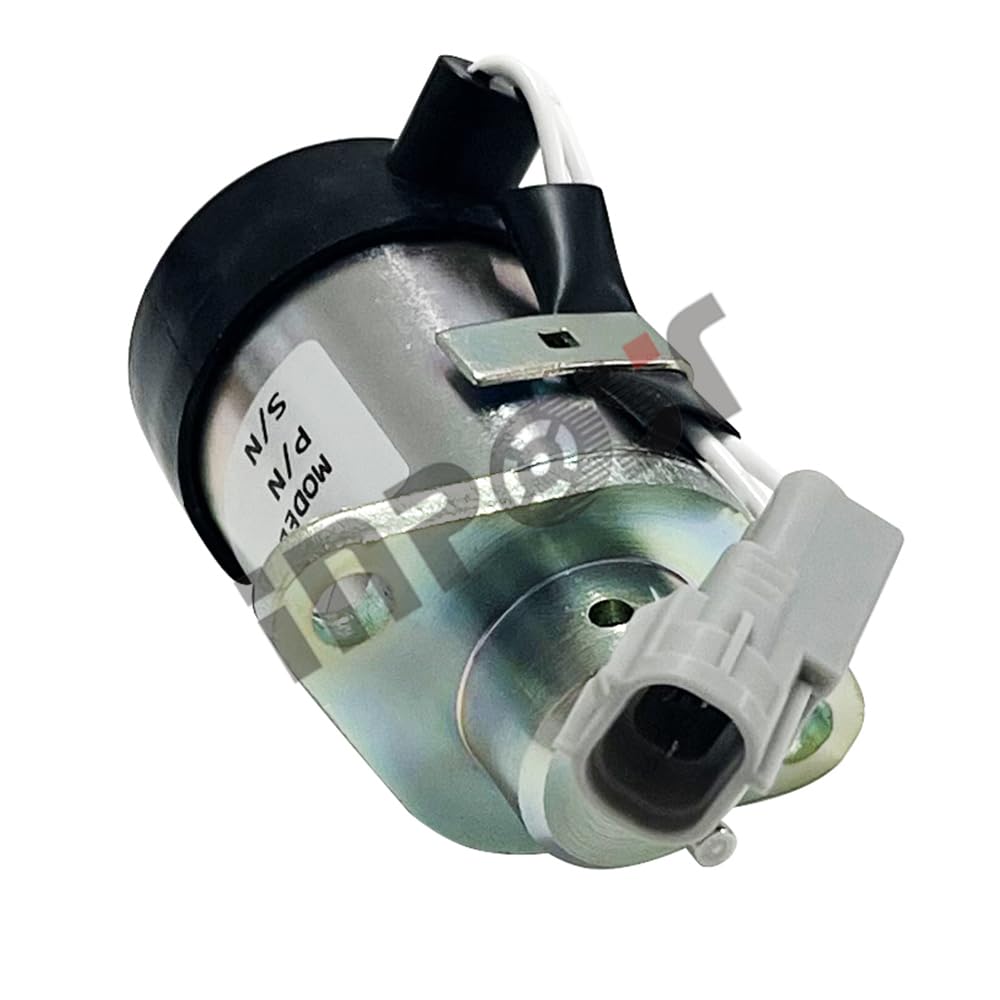 INPOST Solenoide de parada de apagado de combustible PS41CZ379 de 12 V 29-70345-00 PS41CZ379 compatible con Carrier Vector 1350