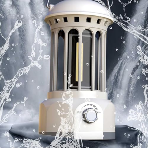 Lampe de camping rétro pour éclairage extérieur et veilleuse de secours
