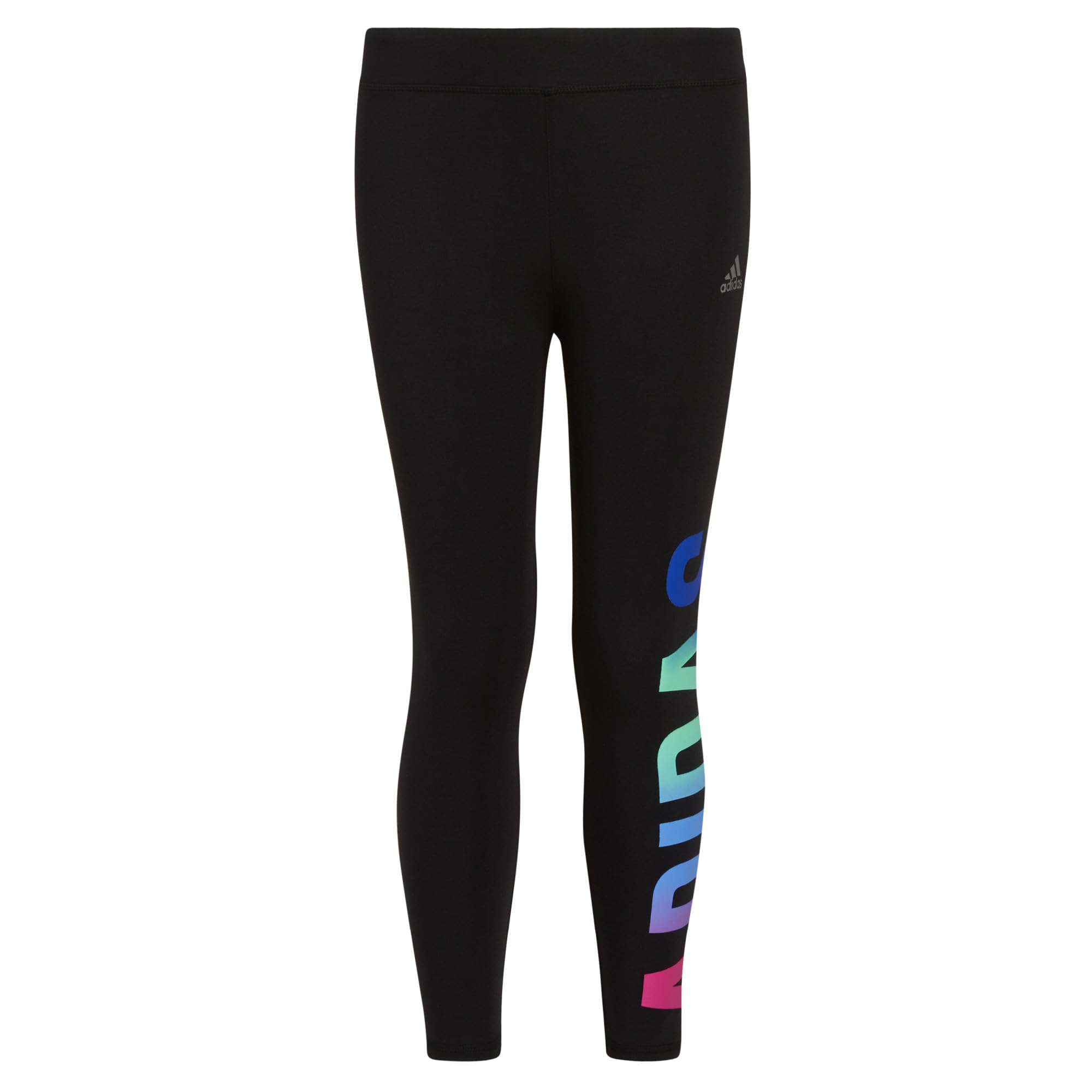 adidas Ragazze Logo 7/8 Cotone Collant Pantaloni Casual