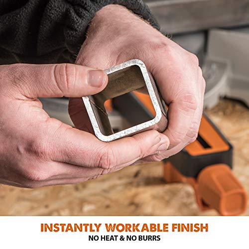 Evolution Power Tools R255SMSDB+ 15 Amp 10 in. Premium Dual Bevel Sliding Miter Saw w/Laser and Multi-Material Cutting Blade