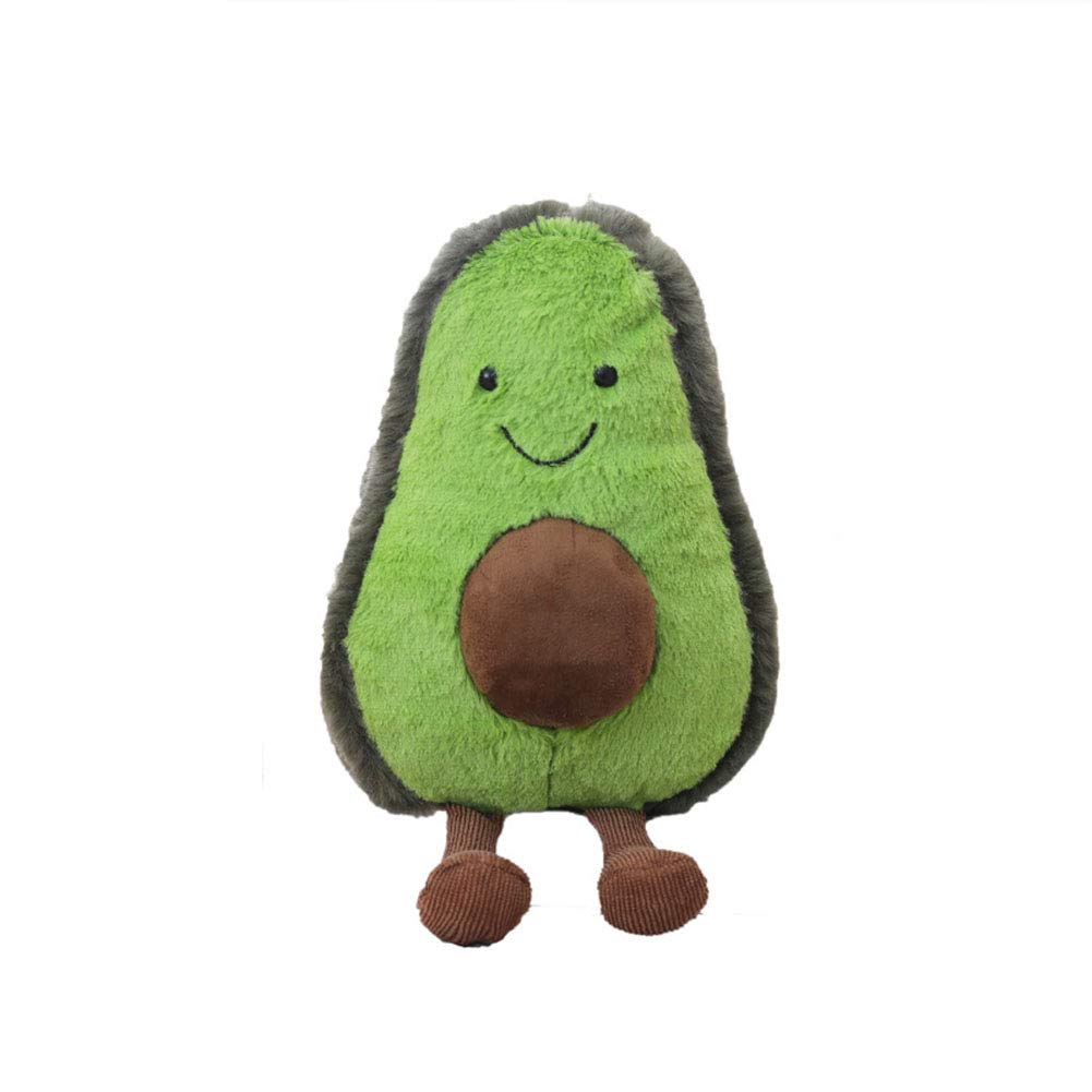 YCYLMQ Cute Stuffed Avocado Toy,Stuffed Plush Avocado Toys Pillow Comfort Food Avocado Plush Pillow Doll Christmas Birthday Valentine's Gift (30cm)